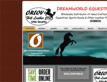 Tablet Screenshot of dreamworldeques.com